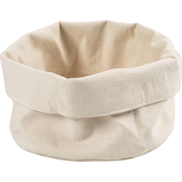 Stoffen manden, H: 14,5 cm, d 20 cm, 385 gr, licht naturel, 2 stuk/ 1 doos