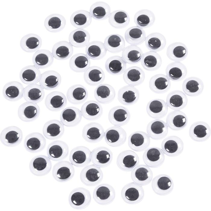 Wiebelogen, niet zelfklevend, d 10 mm, 1000 stuk/ 1 doos