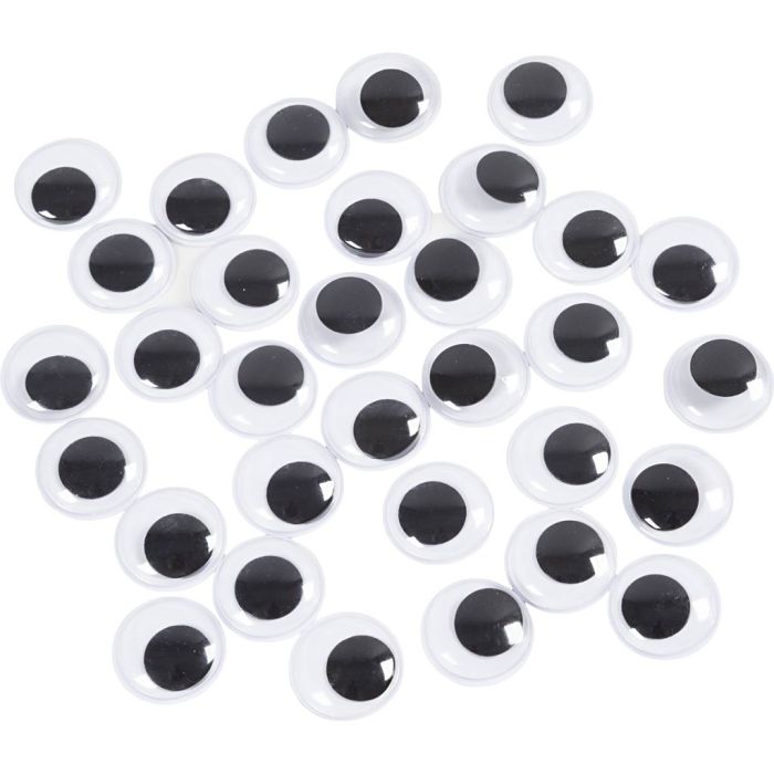 Wiebelogen, niet zelfklevend, d 20 mm, 1000 stuk/ 1 doos