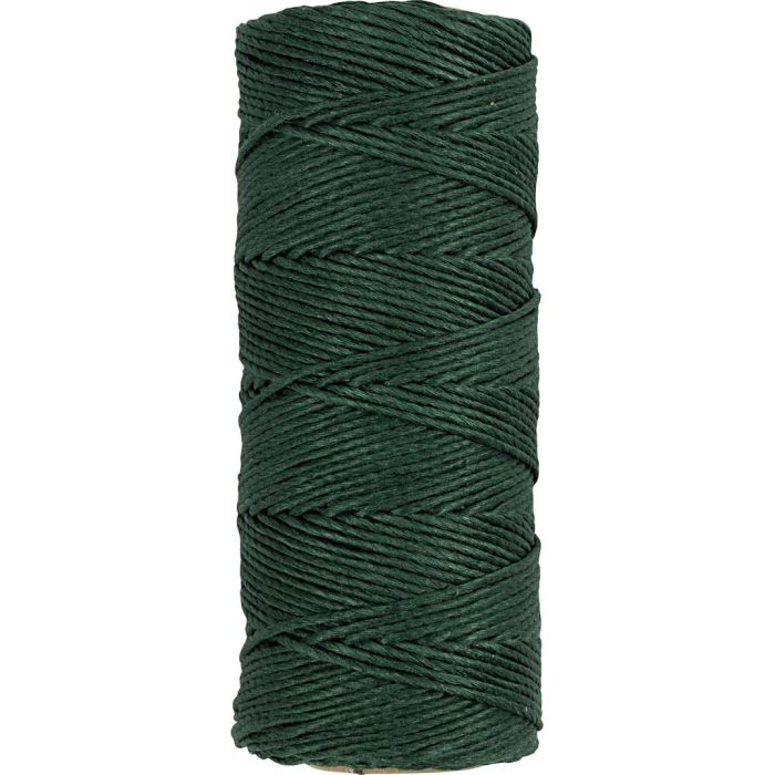 Bamboekoord, dikte 1 mm, groen, 65 m/ 1 rol