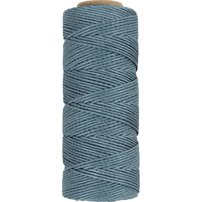 Bamboekoord, dikte 1 mm, dark turquoise, 65 m/ 1 rol