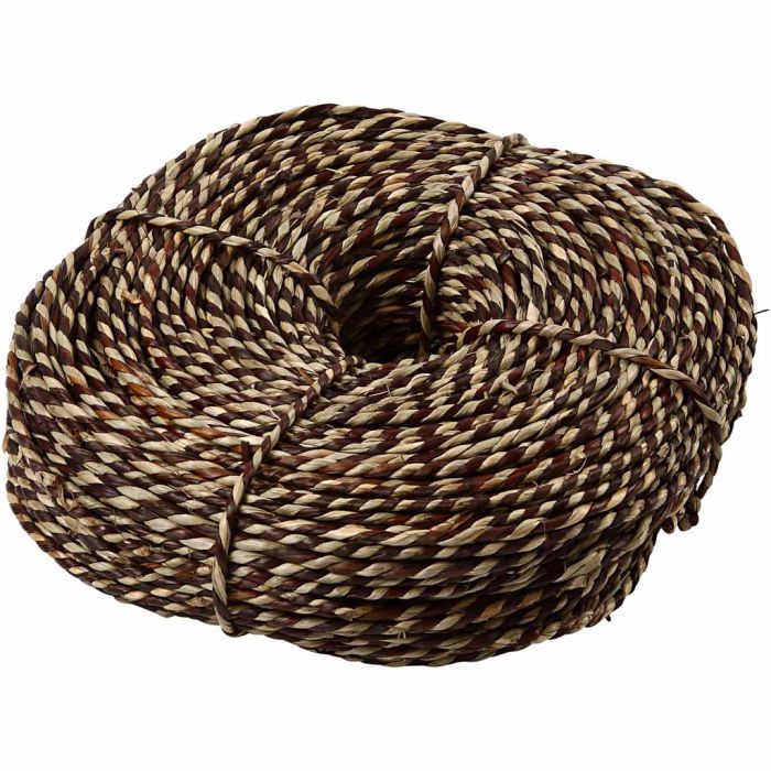 Zeegras, dikte 3,5-4 mm, ca. 80 m, bruin, 500 gr/ 1 bol