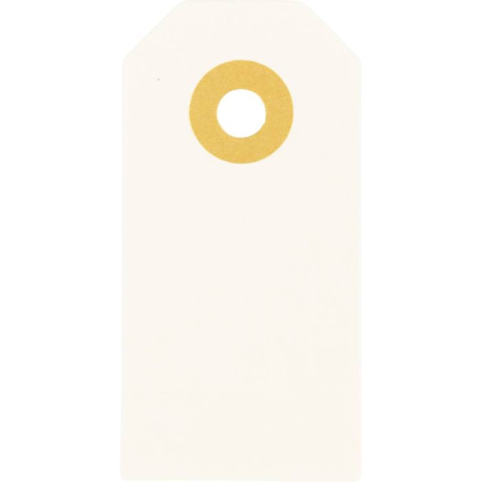 Manilla-labels, afm 3x6 cm, 250 gr, crème, 30 stuk/ 1 doos