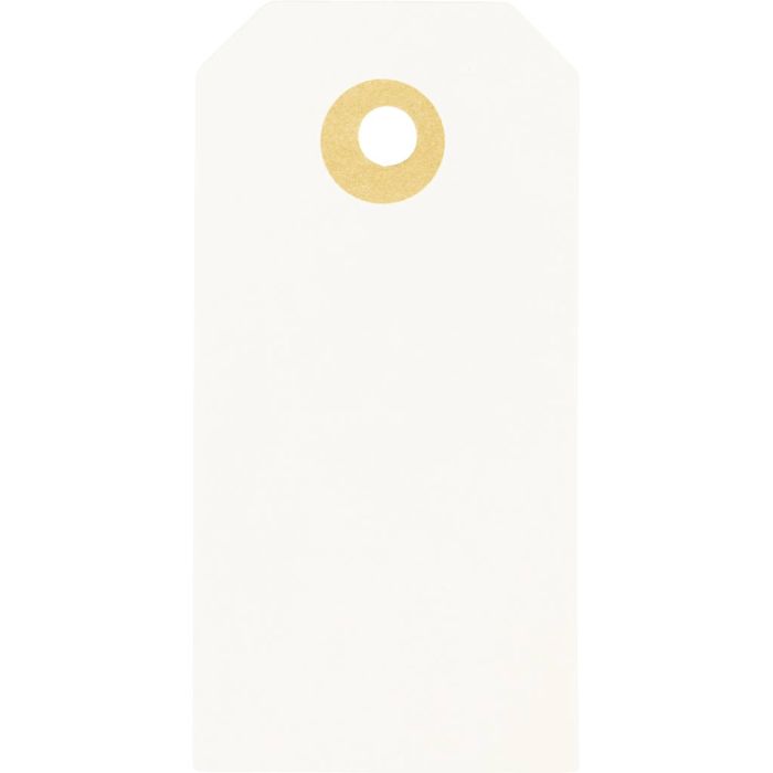 Manilla-labels, afm 4x8 cm, 250 gr, crème, 20 stuk/ 1 doos