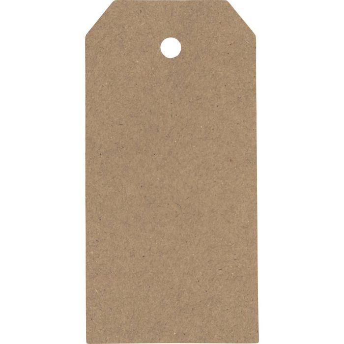 Manilla-labels, afm 5x10 cm, 250 gr, naturel, 20 stuk/ 1 doos