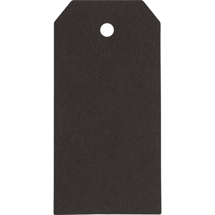 Manilla-labels, afm 5x10 cm, 250 gr, zwart, 20 stuk/ 1 doos