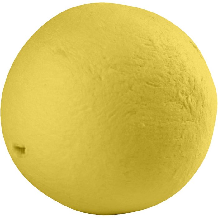 Ballen, d 30 mm, geel, 50 stuk/ 1 doos