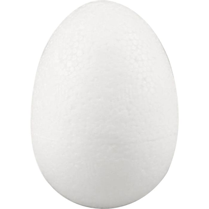 Eieren, H: 7 cm, wit, 50 stuk/ 1 doos