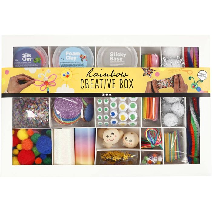 Creatieve Box, Regenboog, 1 set