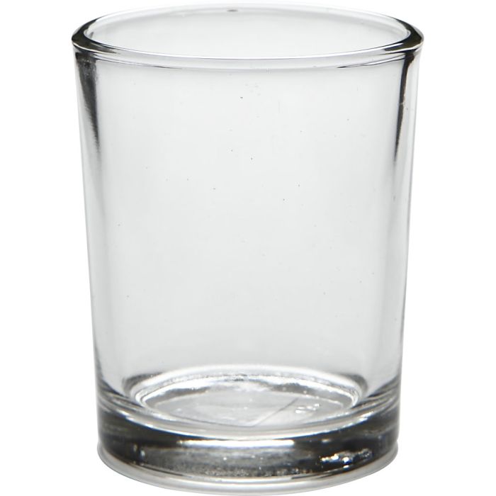 Waxinelicht, H: 6,5 cm, d 4,5-5,5 cm, 120 ml, 12 stuk/ 1 doos