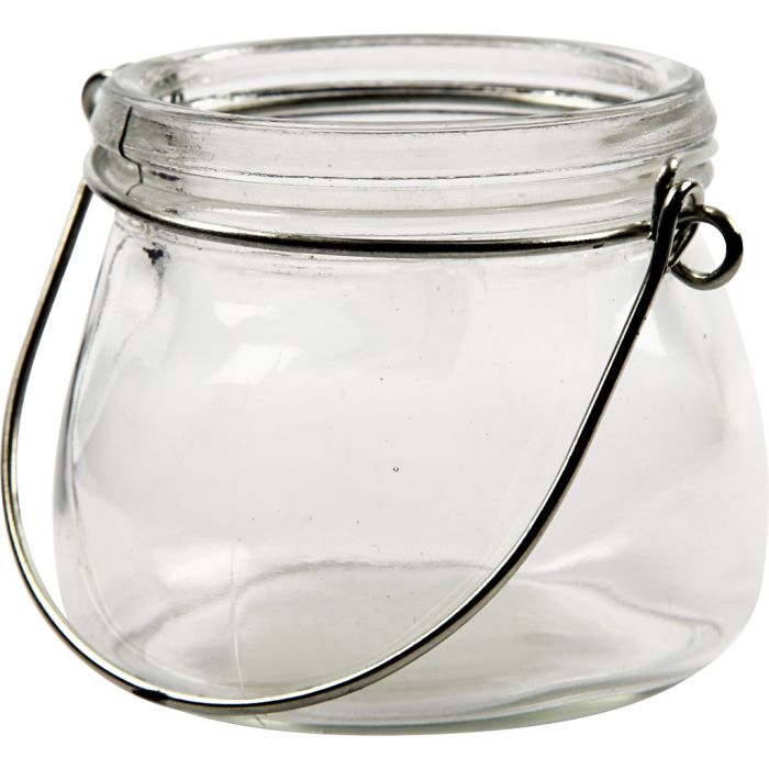 Lantaarn, H: 6,5 cm, d 7,5 cm, 12 stuk/ 1 doos