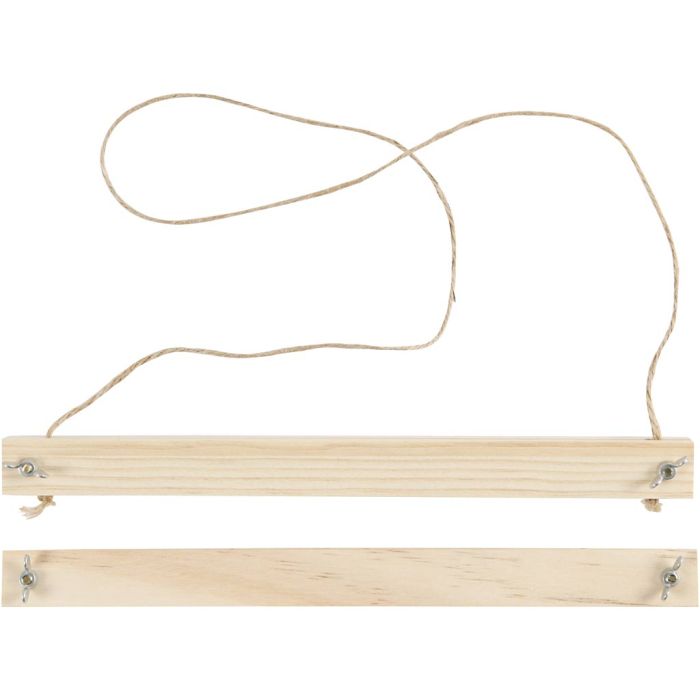 Poster hanger, H: 2 cm, D: 2,2 cm, B: 25 cm, 1 set