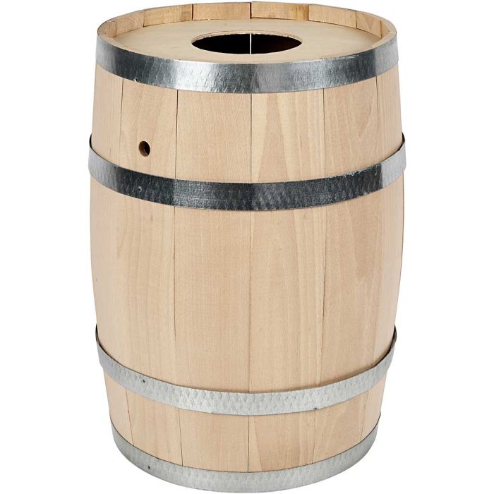 Carnavalsvat, beuken, H: 44 cm, d 29 cm, extra sterk, 1 stuk