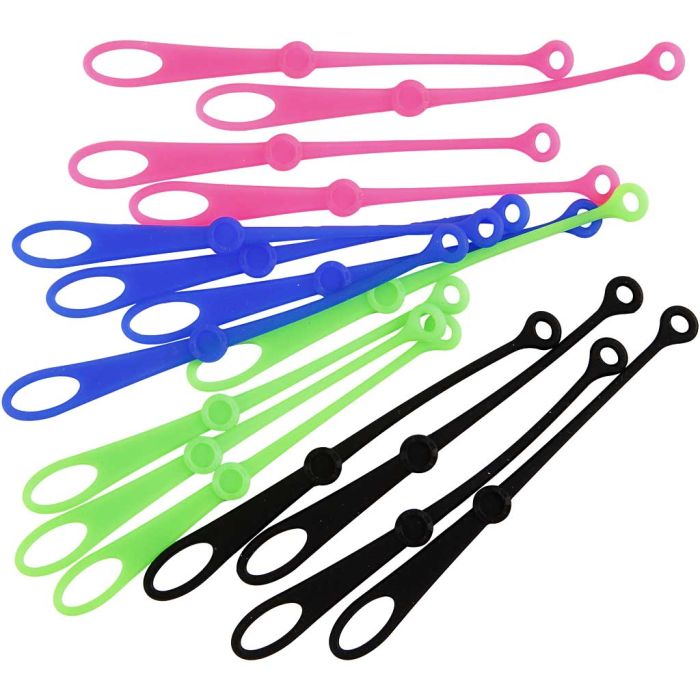 Sleutelhanger, L: 10,5 cm, B: 1 cm, 9x5 stuk/ 1 doos
