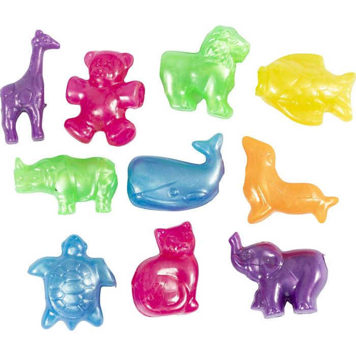 Figuur Kralen, afm 25 mm, gatgrootte 4 mm, 125 ml/ 1 doos