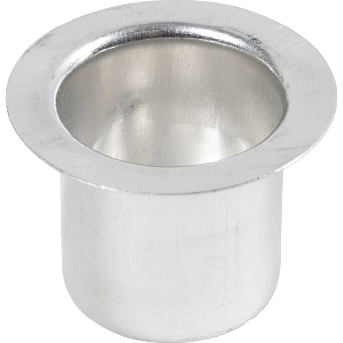 Kaarsenhouders, H: 21 mm, d 23 mm, zilver, 12 stuk/ 1 doos