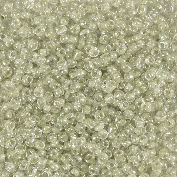 Rocailles, afm 15/0, d 1.7 mm, gatgrootte 0,5-0,8 mm, parelmoer, 25 gr/ 1 doos