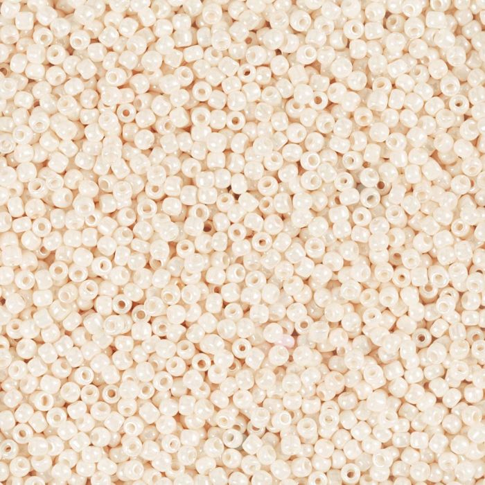 Rocailles, afm 15/0, d 1.7 mm, gatgrootte 0,5-0,8 mm, matt frozen, roze, 25 gr/ 1 doos