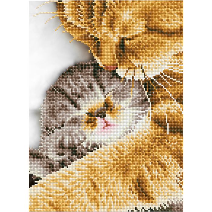 Diamond Dotz, Teder moment, afm 35,5x45,7 cm, 1 doos