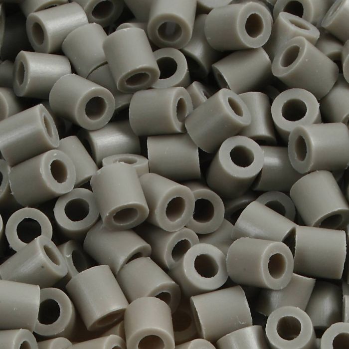 Strijkkralen, afm 5x5 mm, gatgrootte 2,5 mm, medium, essen (32226), 1100 stuk/ 1 doos