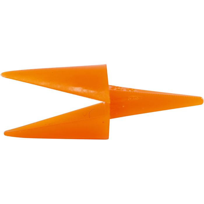 Kippen snavels, L: 30 mm, oranje, 50 stuk/ 1 doos