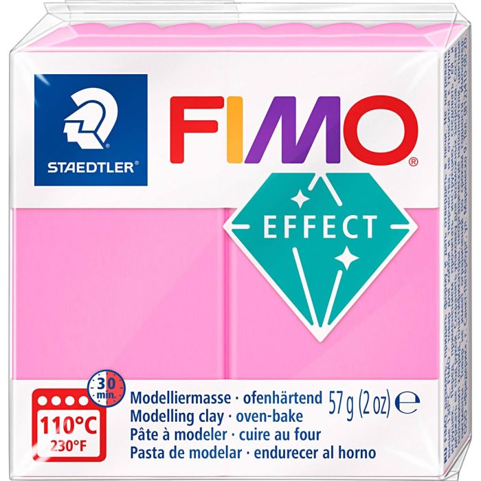 FIMO® Effect, neon roze, 57 gr/ 1 doos