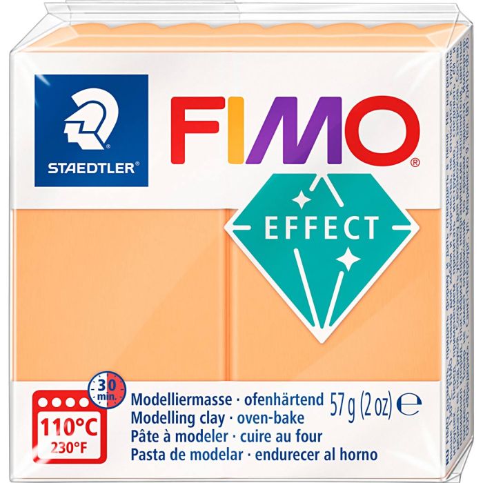 FIMO® Effect, neon oranje, 57 gr/ 1 doos