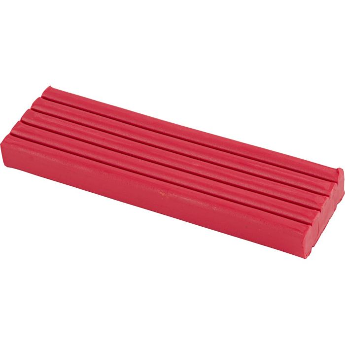 Boetseerklei, rood, 200 gr/ 1 doos