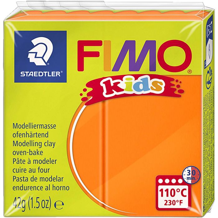 FIMO® Kids Boetseerklei, oranje, 42 gr/ 1 doos