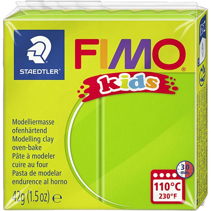 FIMO® Kids Boetseerklei, lichtgroen, 42 gr/ 1 doos