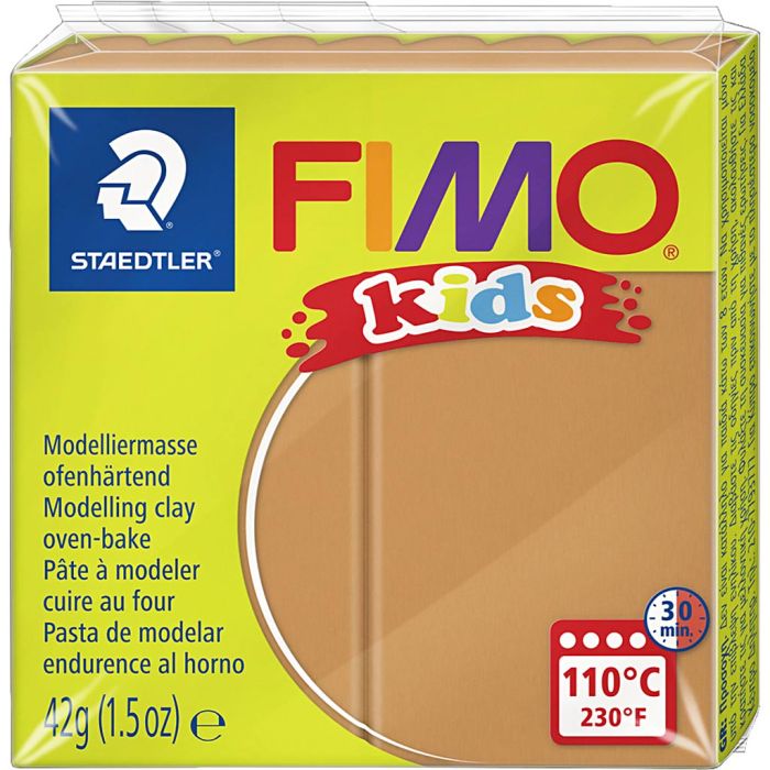 FIMO® Kids Boetseerklei, lichtbruin, 42 gr/ 1 doos