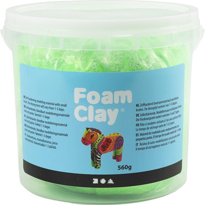 Foam Clay®, groen, 560 gr/ 1 emmer