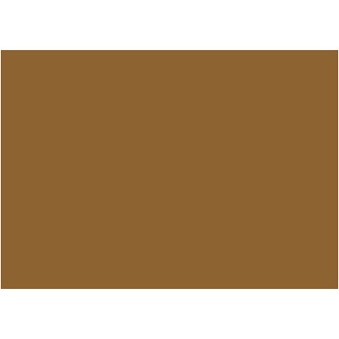Foam Vellen, A4, vel 210x297 mm, dikte 2 mm, koffie, 10 vel/ 1 doos