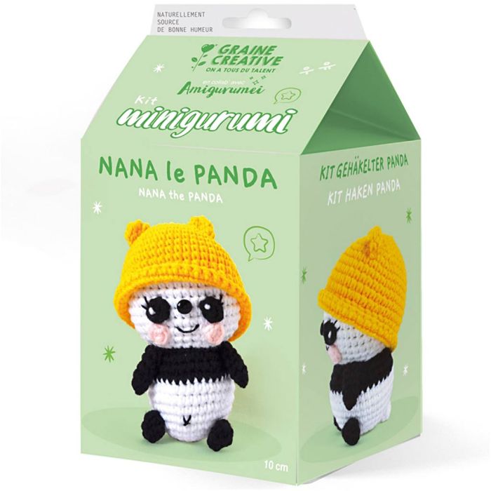 Amigurumi Crochet pakket, Nana de panda, 1 doos