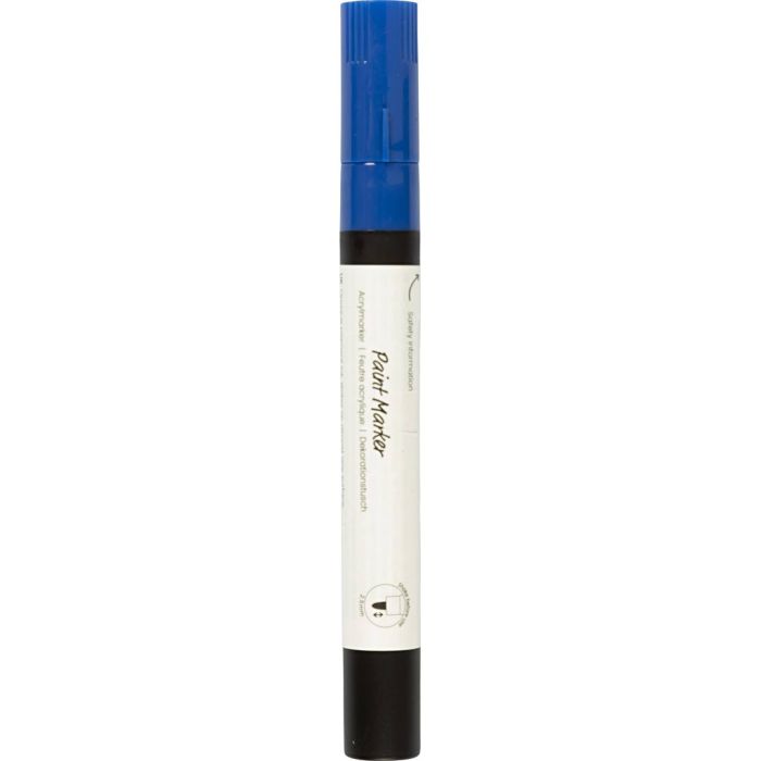 Decoratieve stift, lijndikte 2,5 mm, blauw, 1 stuk