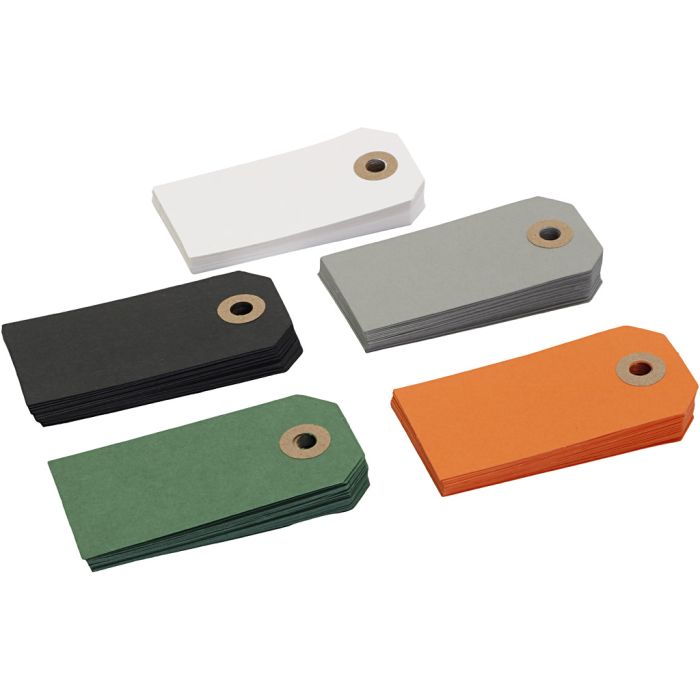 Manilla-labels, afm 4x8 cm, 100 stuk/ 1 doos