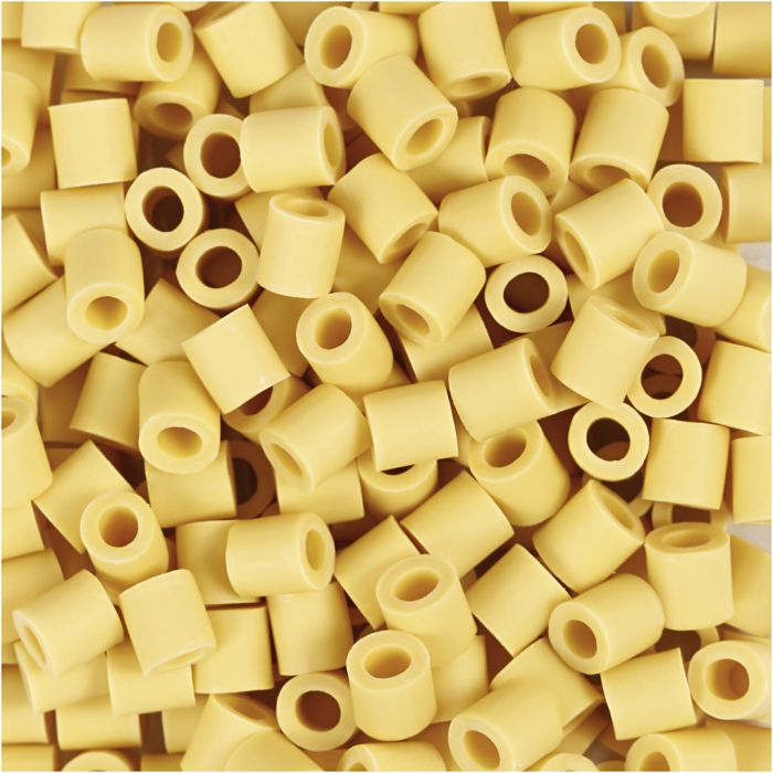 BioBeads van NABBI, afm 5x5 mm, gatgrootte 2,5 mm, medium, geel, 3000 stuk/ 1 doos