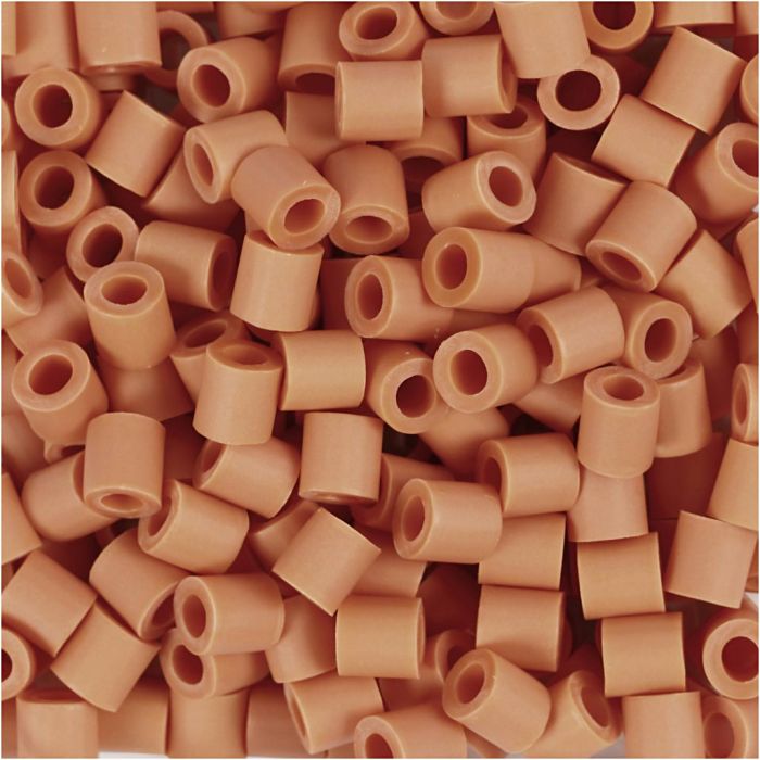 BioBeads van NABBI, afm 5x5 mm, gatgrootte 2,5 mm, medium, oranje, 1000 stuk/ 1 doos