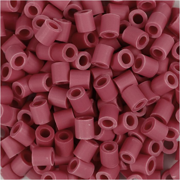 BioBeads van NABBI, afm 5x5 mm, gatgrootte 2,5 mm, medium, rood, 3000 stuk/ 1 doos