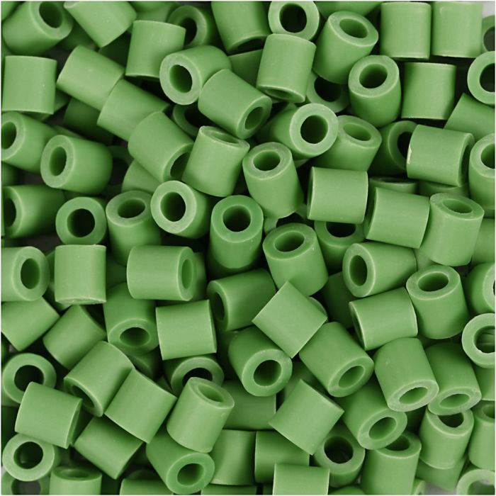 BioBeads van NABBI, afm 5x5 mm, gatgrootte 2,5 mm, medium, groen, 3000 stuk/ 1 doos