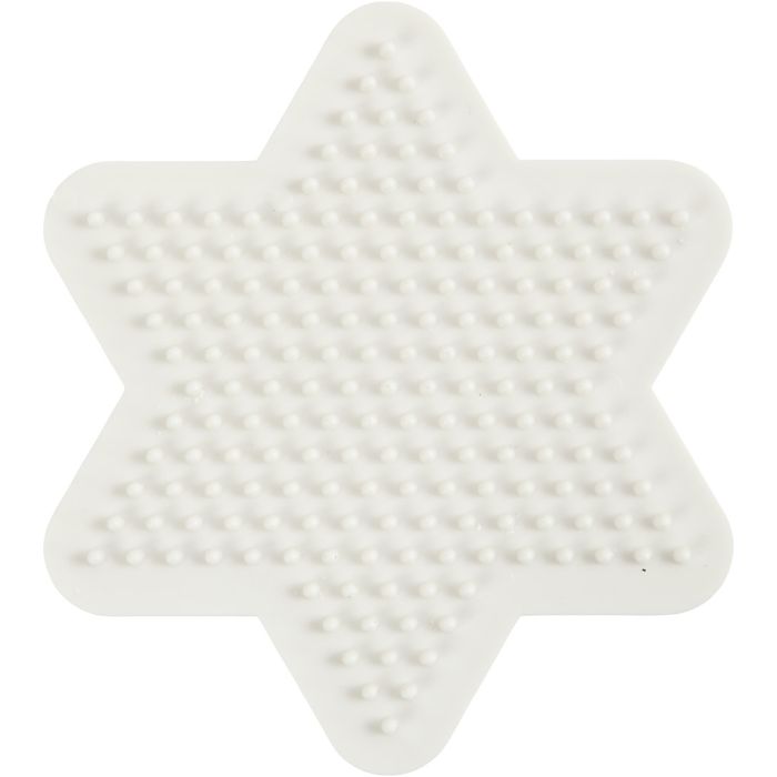 NABBI BioBeads Grondplaat, ster, afm 9,8x9,8 cm, medium, 1 stuk