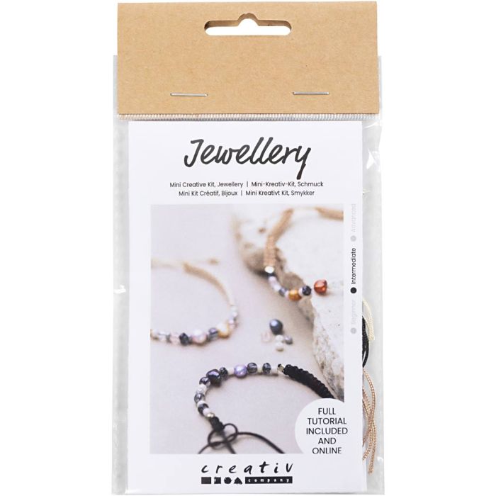 Mini Hobbyset Sieraden, Armband met sluiting, 1 doos