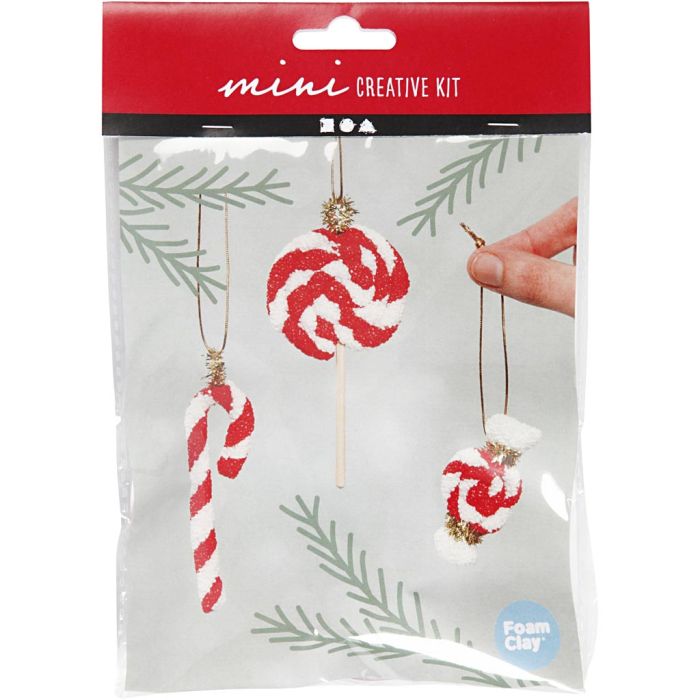Creative mini kit, hangende decoraties van snoep, 1 doos