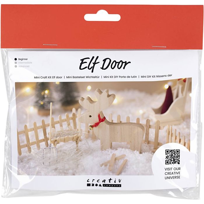 Mini Hobbyset Kabouterdeur, Rendieren, 1 doos