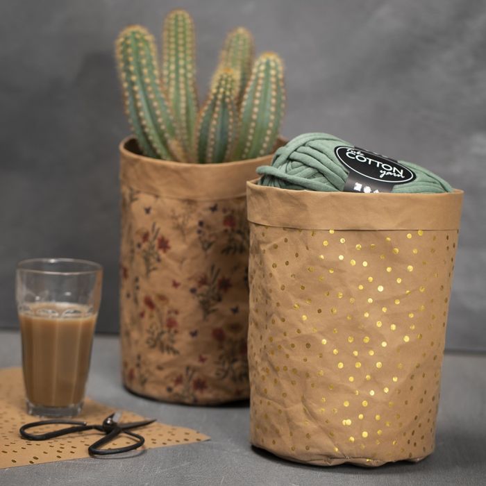 Mand van Faux Leather papier met trendy design
