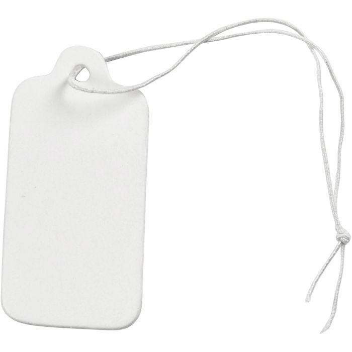 Labels, afm 15x30 mm, wit, 100 stuk/ 1 doos