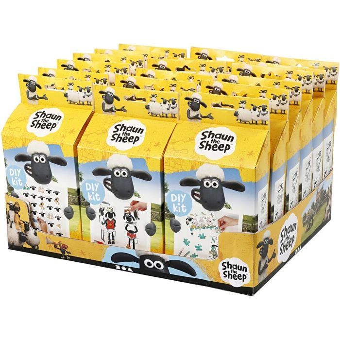 Baliedisplay met DIY sets, 18 set/ 1 doos