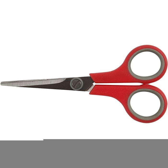 Kinderschaar, L: 14 cm, rechts- &amp; linkshandig, 12 stuk/ 1 doos