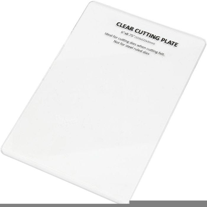 Snijplaat acryl, afm 22,2x15,3 cm, dikte 3 mm, 1 stuk