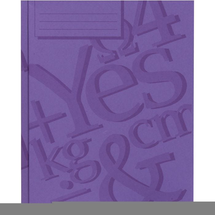 Werkmap, A4, violet, 100 stuk/ 1 doos
